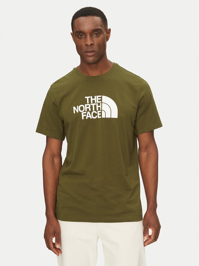 The North Face The North Face Camiseta Easy NF0A8A6C Verde Regular Fit