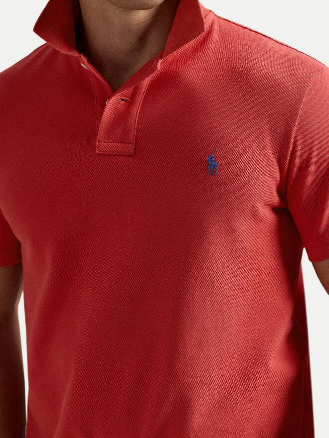 Polo Ralph Lauren Polo Ralph Lauren Poloshirt 710536856443 Rot Slim Fit
