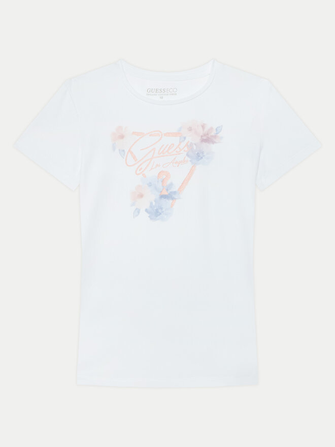 Guess Guess Футболка J5RI22 K6YW4 Білий Regular Fit