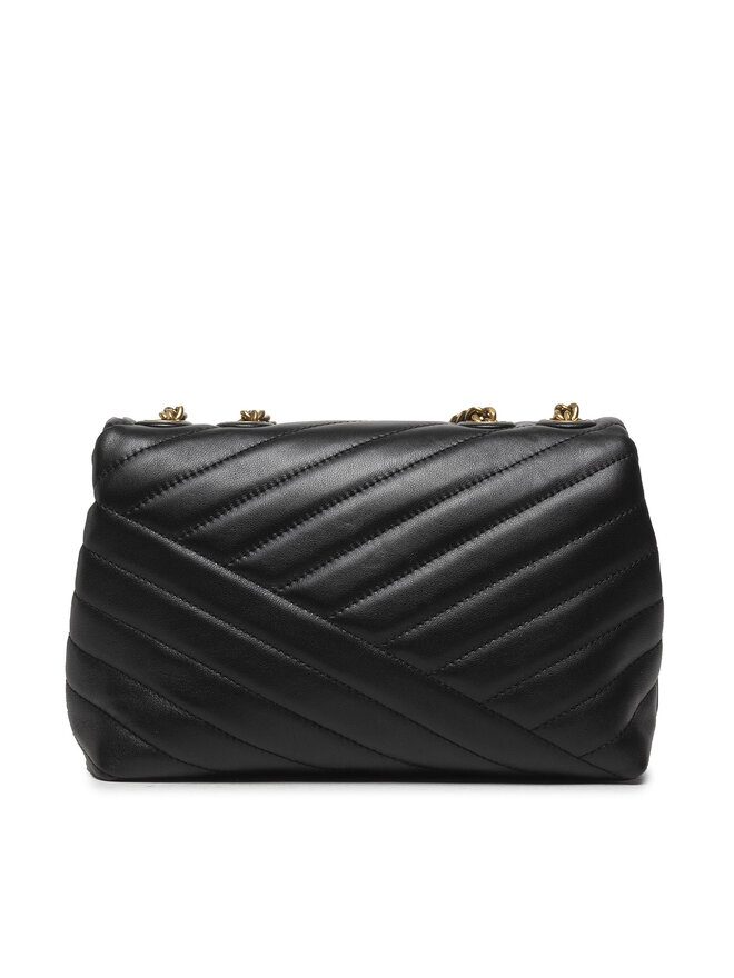 Tory Burch Torebka Tory Burch Kira Chevron Small Convertible 90452 Czarny