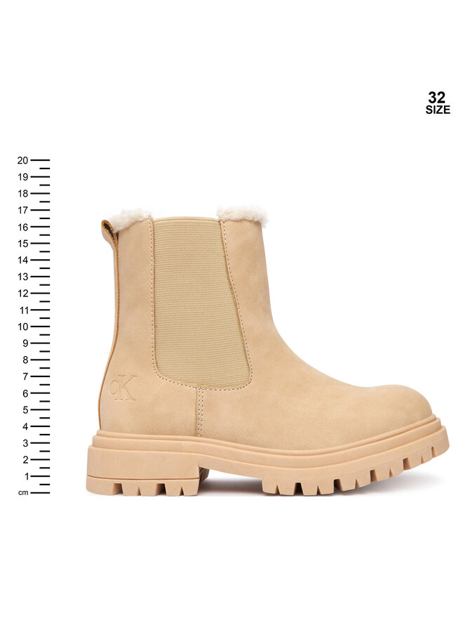 Calvin Klein Botine Calvin Klein V3A5-83126-0315500 S Bej