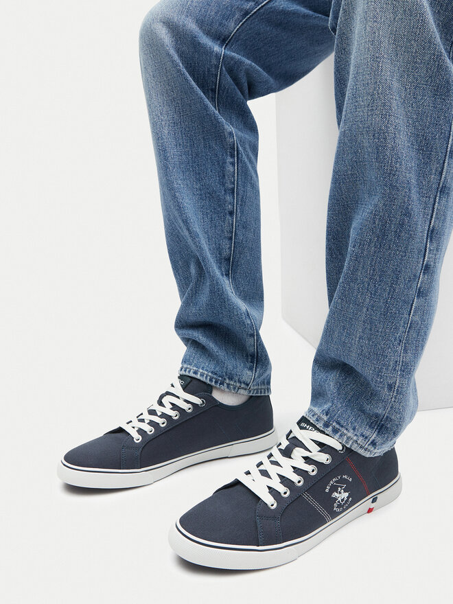 Beverly Hills Polo Club Tenis superge Beverly Hills Polo Club M-VSS24010A Mornarsko modra