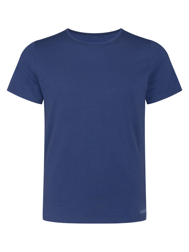 Sloggi Sloggi Apatiniai marškinėliai 10222373 Mėlyna Slim Fit
