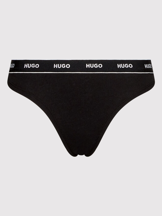 HUGO Hugo Набір з 3 пар стрінгів 50469681 Чорний