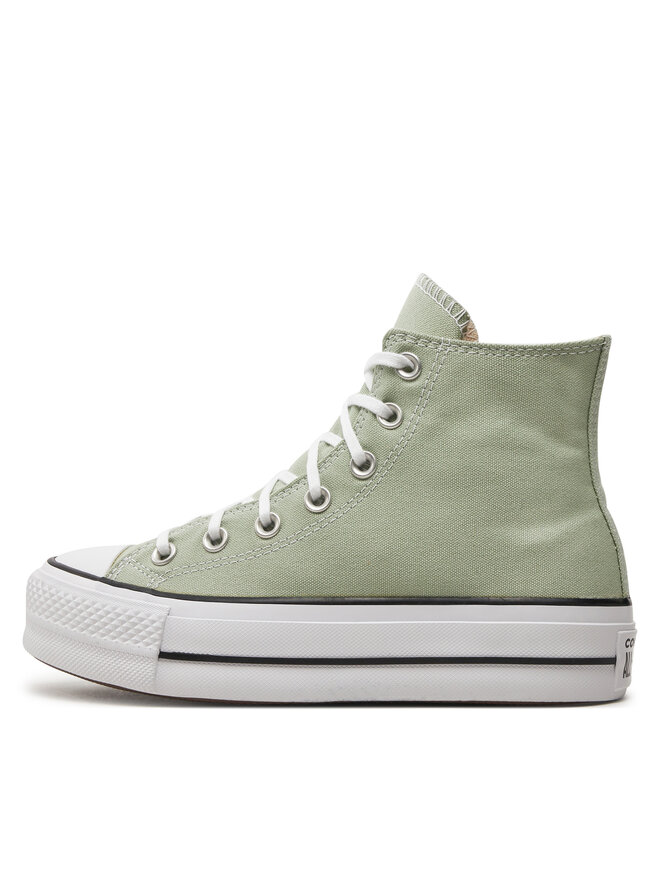 Converse Кецове Converse Chuck Taylor All Star Lift Platform Hi A03541C Зелен