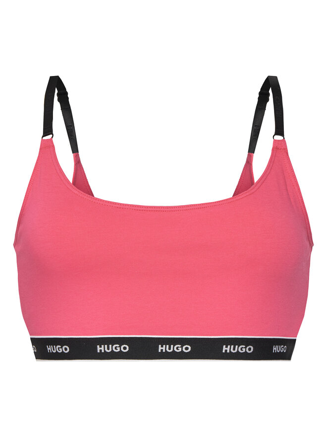 HUGO HUGO Pack de 2 sujetadores tipo top 50480158 Negro