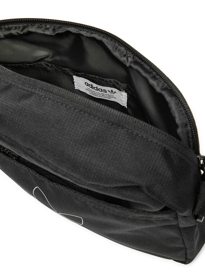 adidas Плоска сумка adidas Small Airliner Bag IS4585 Чорний