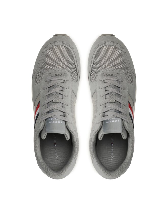 Tommy Hilfiger Sneakers Tommy Hilfiger Runner Evo Mix FM0FM04699 Grau