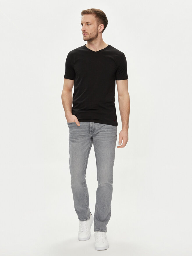 Tommy Hilfiger Tommy Hilfiger Pack de 3 camisetas UM0UM03137 Negro Regular Fit