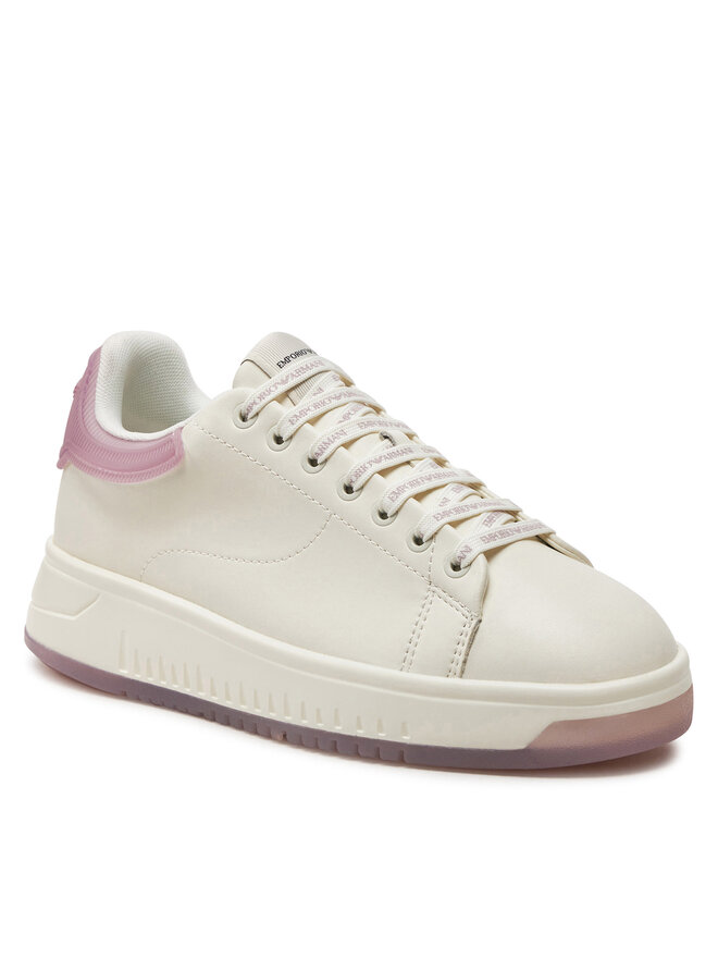 Emporio Armani Sneakersy Emporio Armani X3X024 XR128 C659 Écru