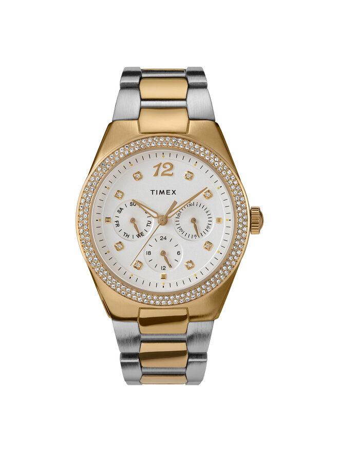 Timex Zegarek Timex TW2V80300 Złoty