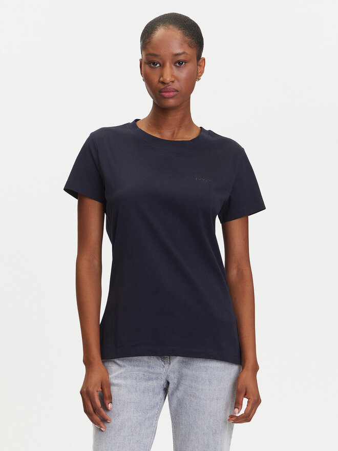 BOSS BOSS Póló C_Esogo_1 50506973 Sötétkék Slim Fit