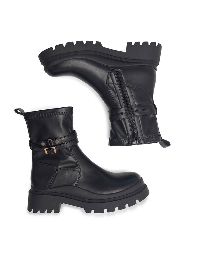 DeeZee Členková obuv DeeZee TINSLEY WS5650A-16 Čierna