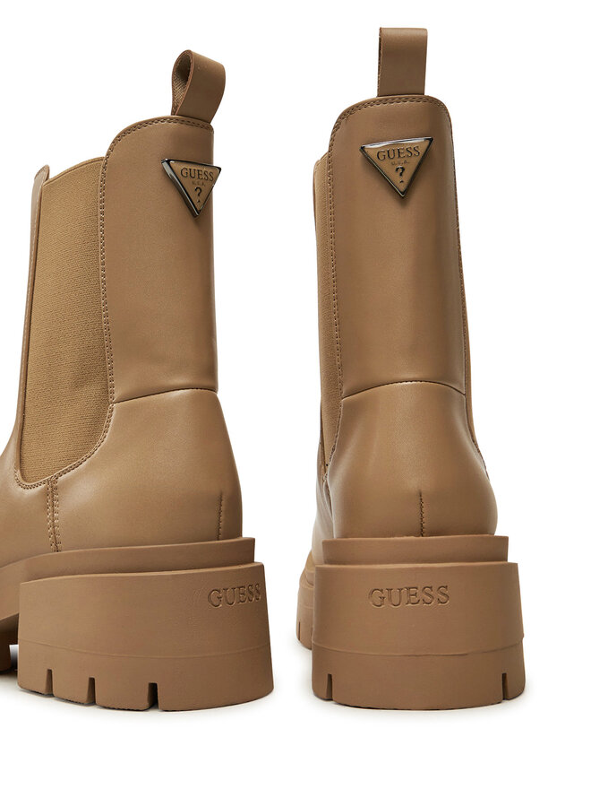 Guess Bokacsizma Guess Charlotte FLFCHT ELE10 Bézs