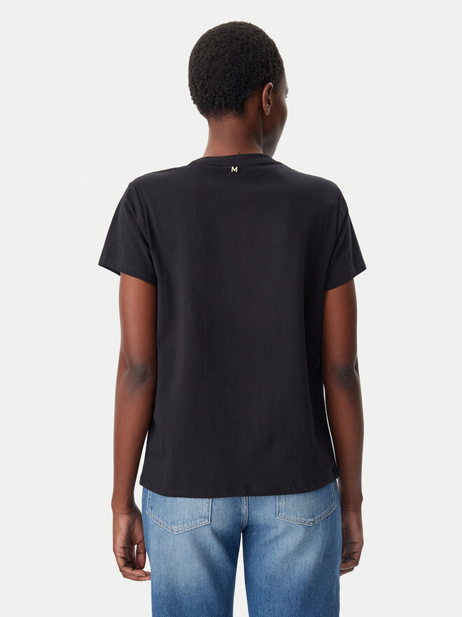 Lola Casademunt by Maite Lola Casademunt by Maite T-Shirt MS2515004 Μαύρο Relaxed Fit