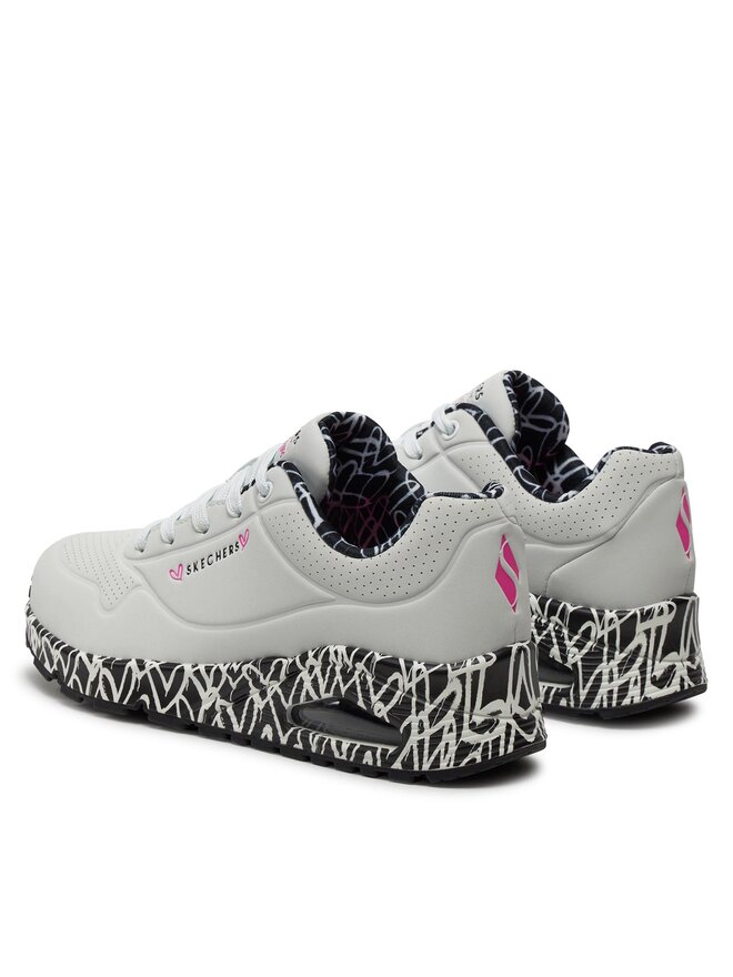 Skechers Sneakersy Skechers Loving Love 155506/WBK Biały