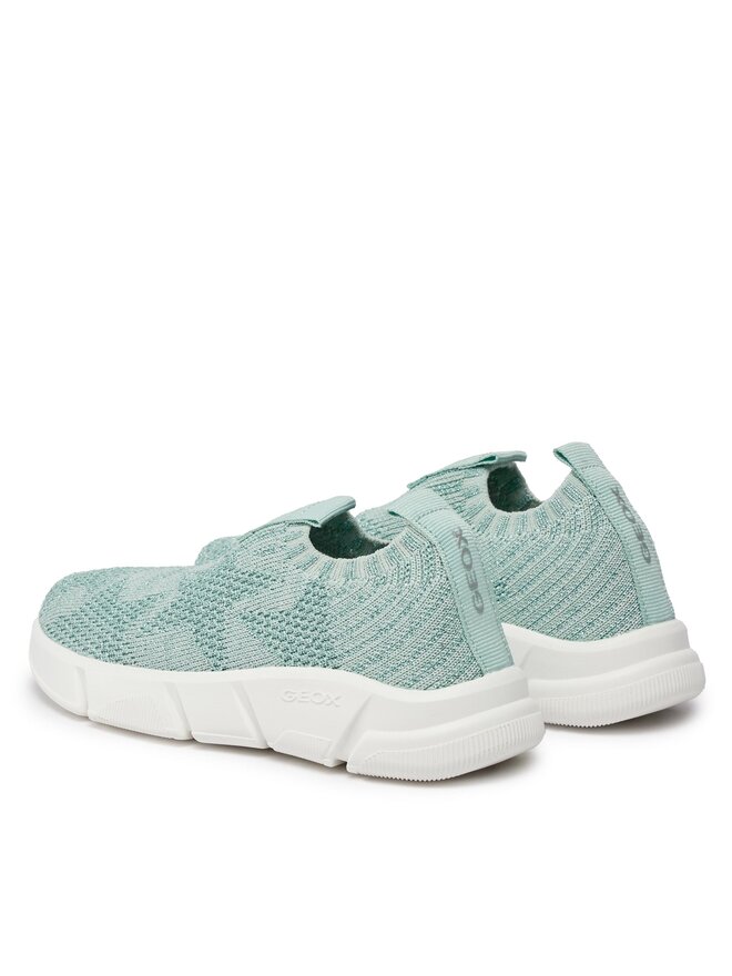 Geox Tenisice Geox J Aril Girl J25DLE 0007Q C3592 Zelena