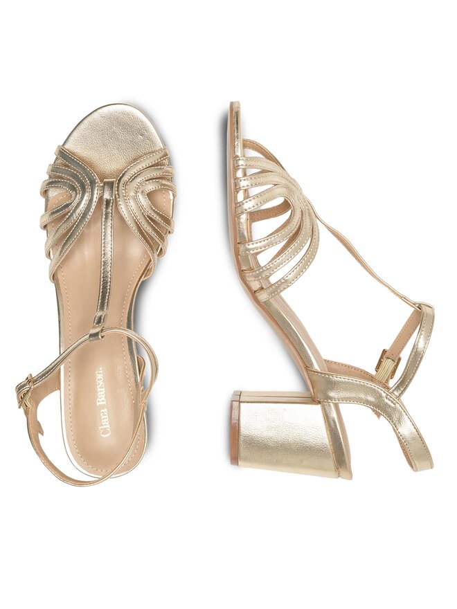 Clara Barson Sandalen Clara Barson LS4487-16 Goldfarben