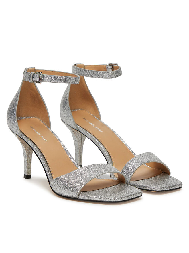 MICHAEL Michael Kors Sandale MICHAEL Michael Kors Jaida  40S5JDMS1M Srebrna
