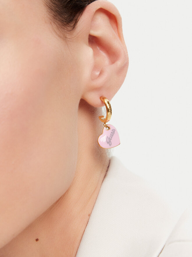 Guess Pendientes Guess JUBE05151JW Rosa