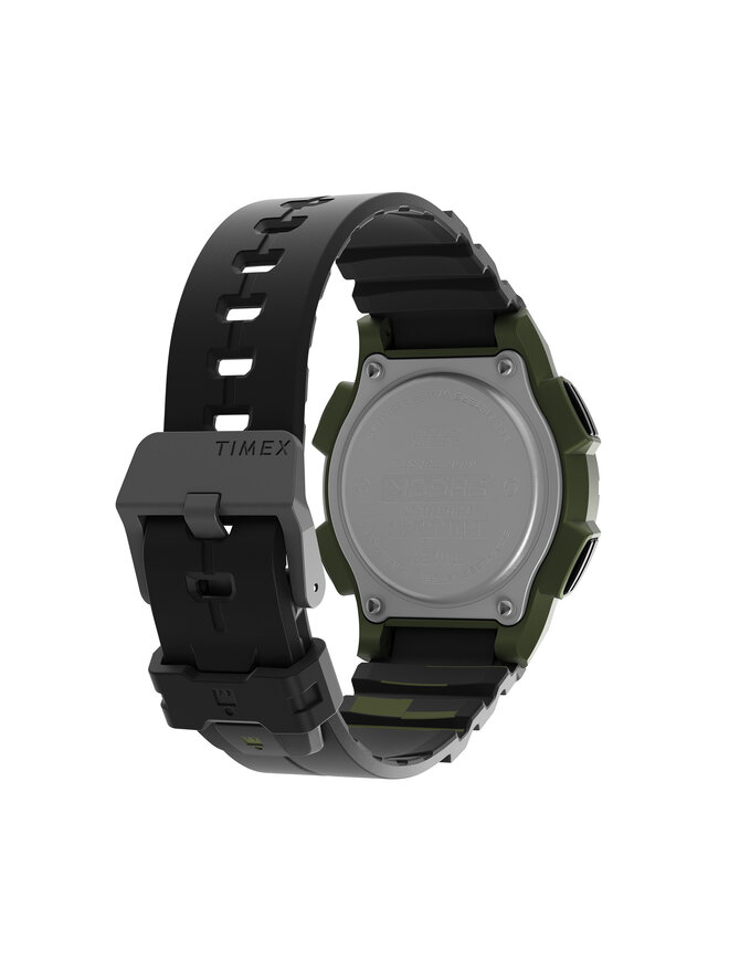 Timex Pulkstenis Timex Ironman Shock TW5M64900 Zaļš