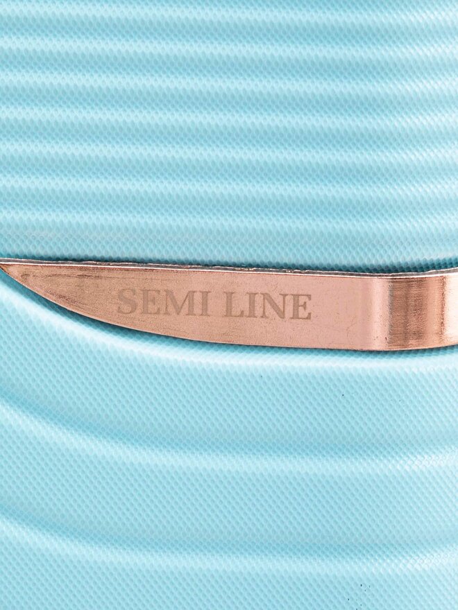 Semi Line Kabīnes koferis Semi Line T5811-3 Gaiši zils