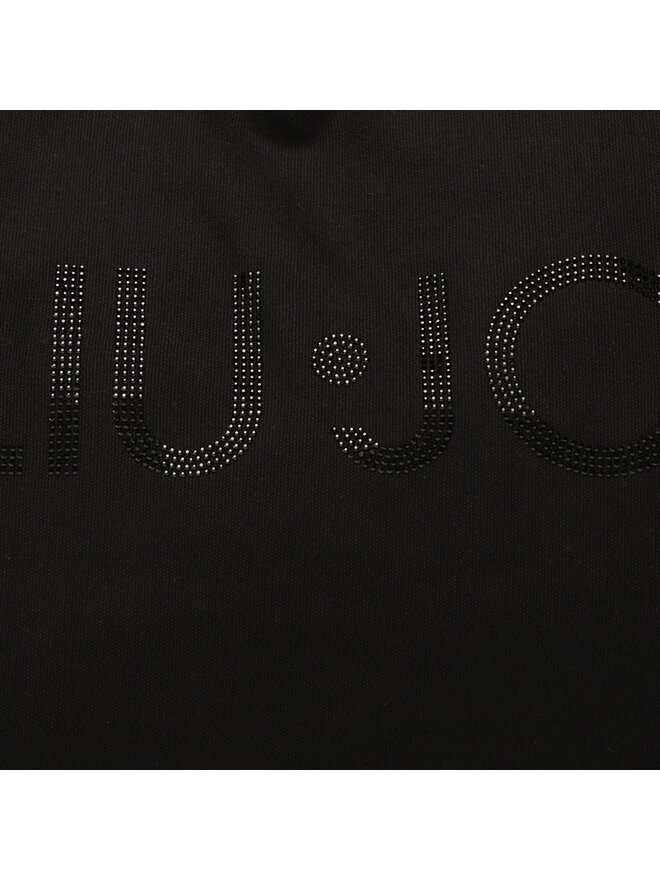 Liu Jo Handtasche Liu Jo L Tote Canvas Logo S 2A3113 T0300 Schwarz
