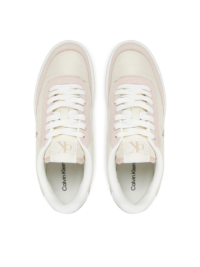 Calvin Klein Jeans Sportcipők Calvin Klein Jeans Classic Cupsole Mix In YW0YW01767 Fehér