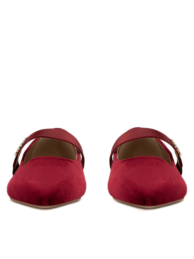 Nine West Baleríny Nine West 8168-1 Bordová