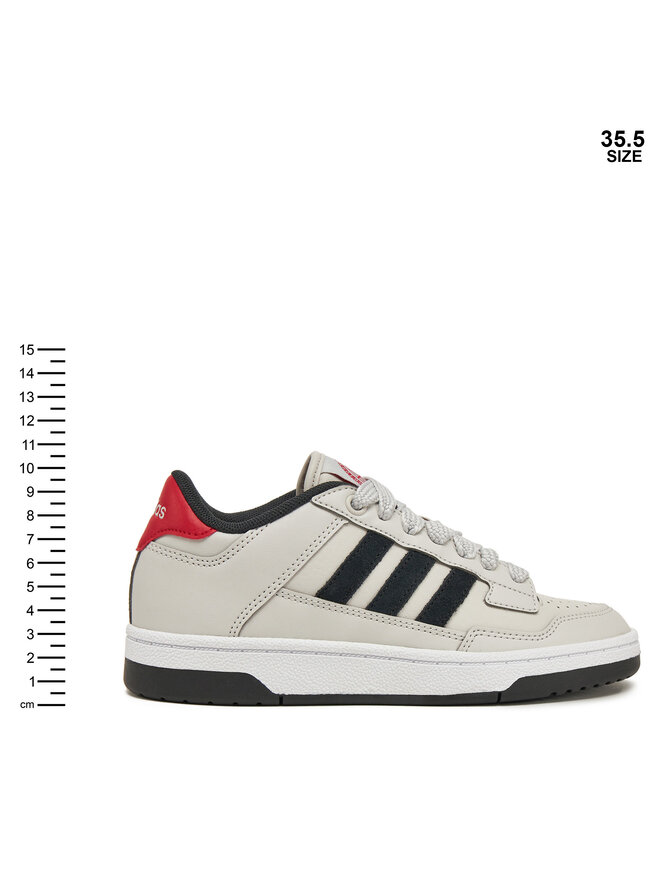 adidas Взуття для баскетболу adidas Rapid Court Low JR3178 Бежевий