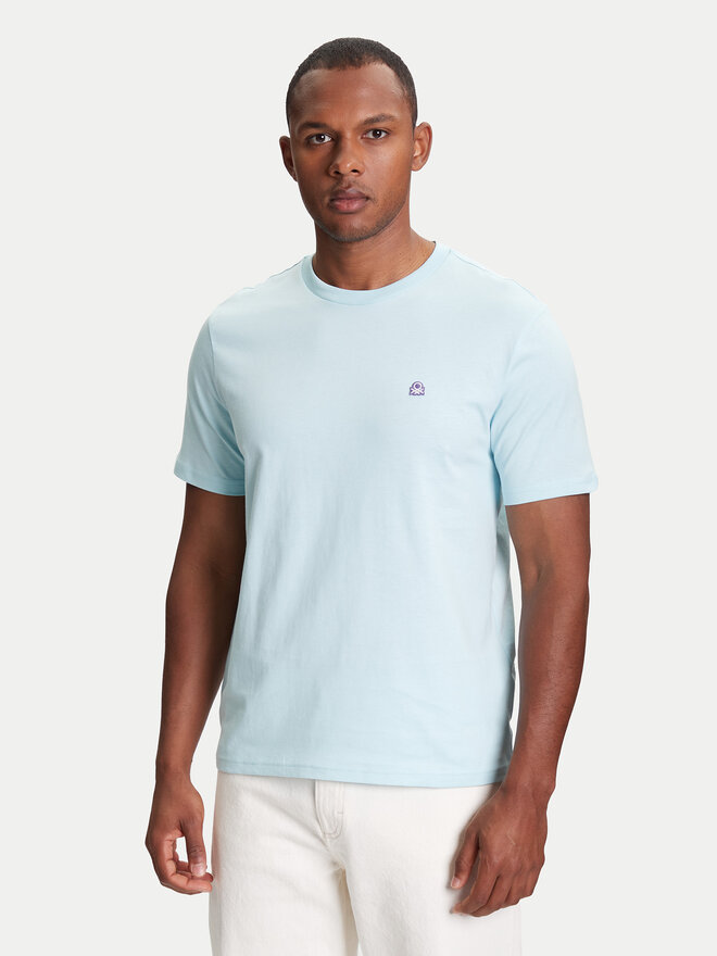 United Colors Of Benetton United Colors Of Benetton T-shirt 3MI5J1AF7 Svijetloplava Regular Fit