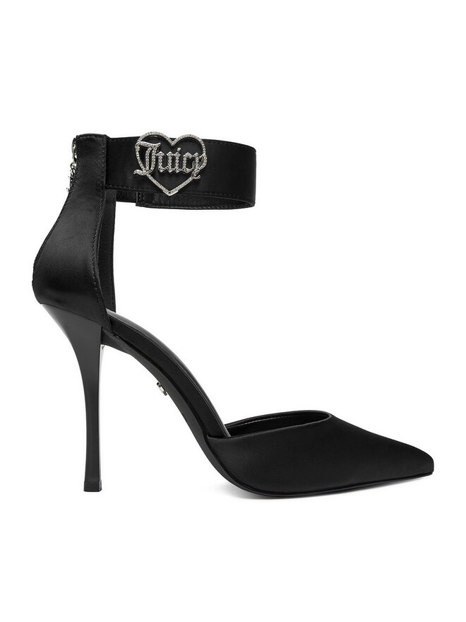 Juicy Couture Pantofi cu toc subțire Juicy Couture EO-LH24018-2A Negru