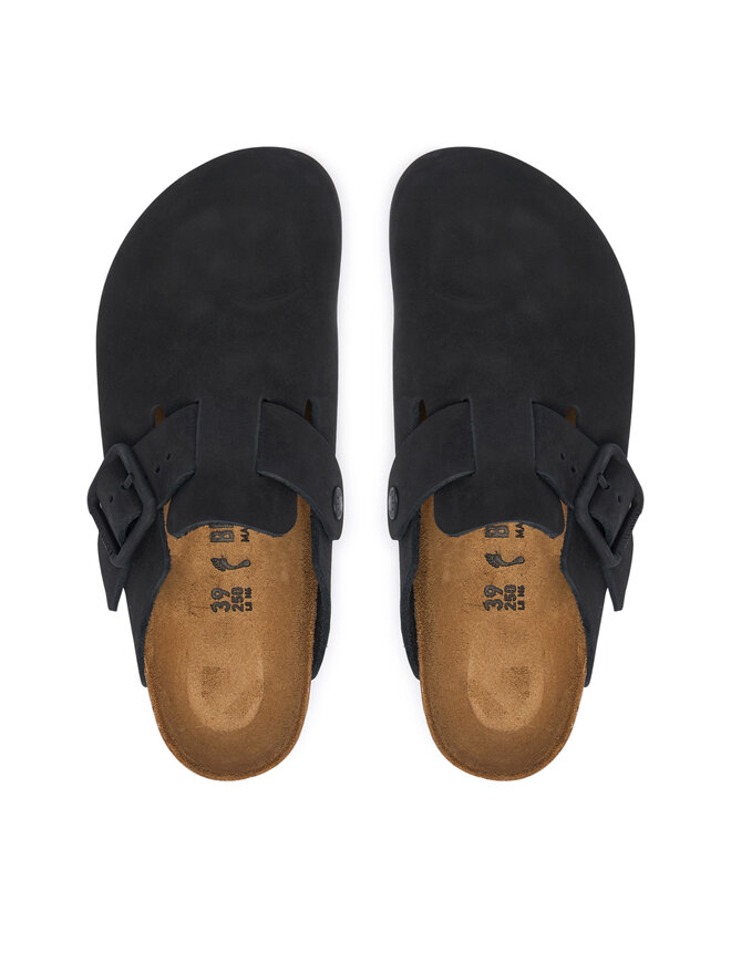 Birkenstock Pantoletten Birkenstock Boston Wire Buckle 1031575 Schwarz