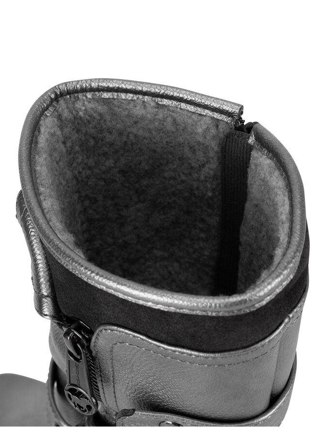 Mustang Čižmy Mustang 1141-606 Strieborná