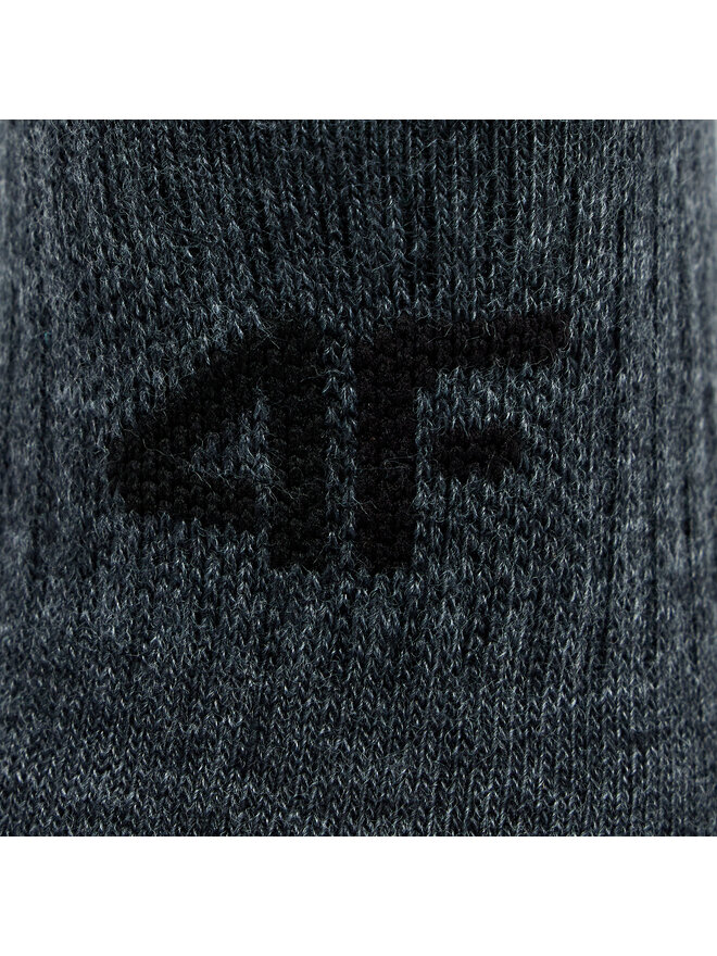 4F 5 bērnu zemo zeķu pāru komplekts 4F 4FJWAW23USOCM235 Pelēks