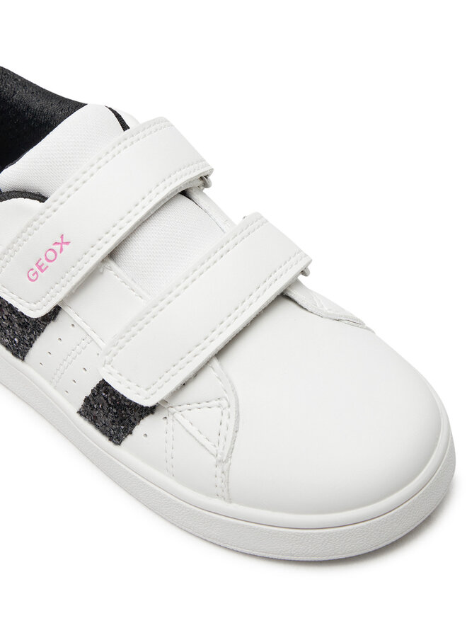 Geox Sneakersy Geox J Eclyper Girl J45LRA 000BC C0404 S Biela