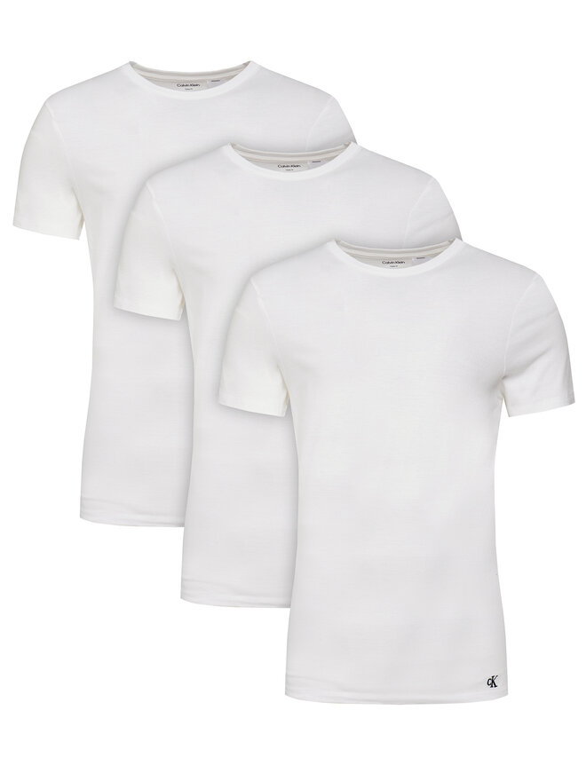 Calvin Klein Underwear Calvin Klein Underwear 3er-Set T-Shirts LV00NB4051 Weiß Regular Fit