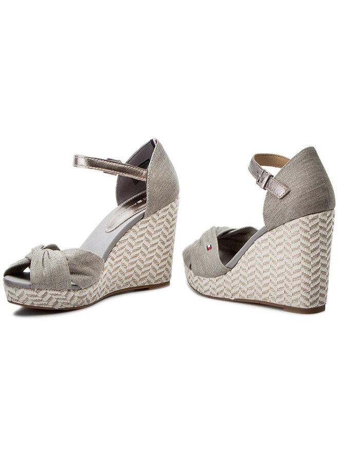 Tommy Hilfiger Espadrilles Tommy Hilfiger Elena 3D FW0FW01079 Light Grey 007