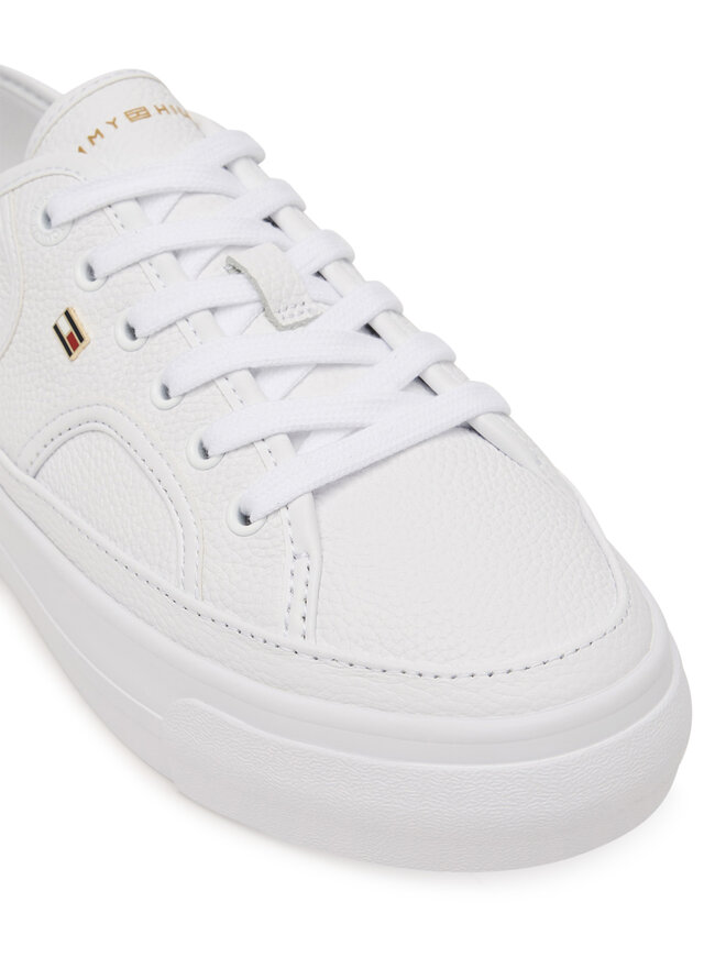 Tommy Hilfiger Sneakers Tommy Hilfiger Platform Vulc Piping Ltr FW0FW09393 Weiß