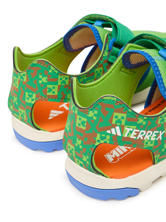 adidas Sandalen adidas Minecraft Terrex Captain Toey 2.0 Sandals JR1316 Grün