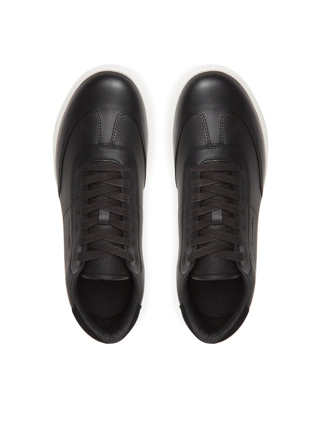 Calvin Klein Снікерcи Calvin Klein Low Top Lace Up Tmbl Lth HM0HM01803 Чорний