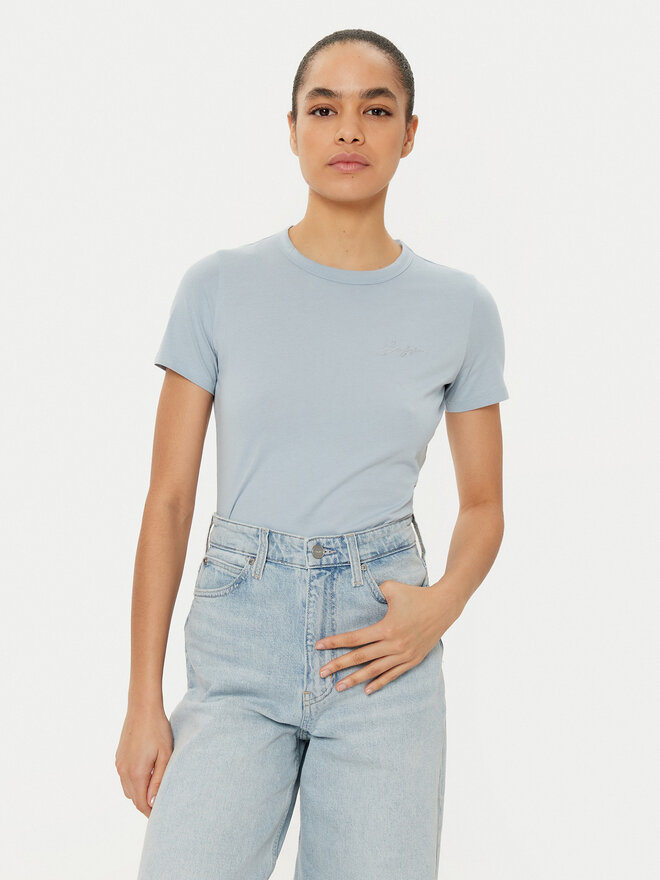 BOSS BOSS T-Shirt C_Elogo 50535322 Blau Regular Fit