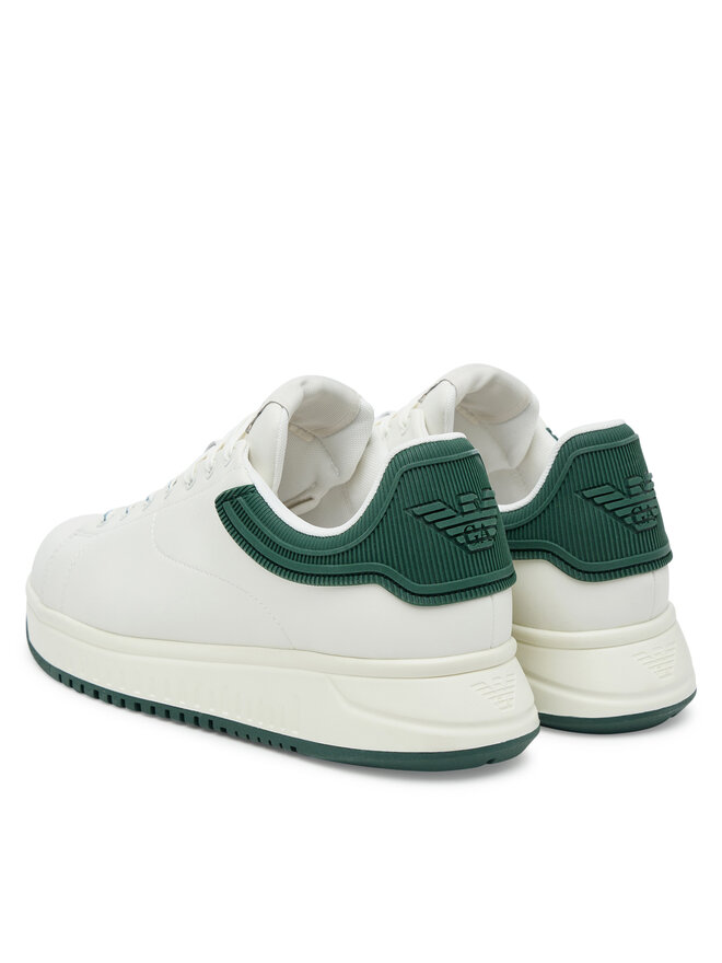 Emporio Armani Снікерcи Emporio Armani EM003663 AF18212 M0095 Білий