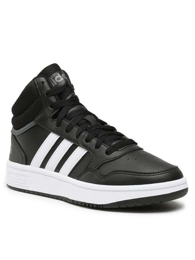 adidas Sneakersy adidas Hoops 3.0 Mid Classic Vintage Shoes GW3020 Czarny