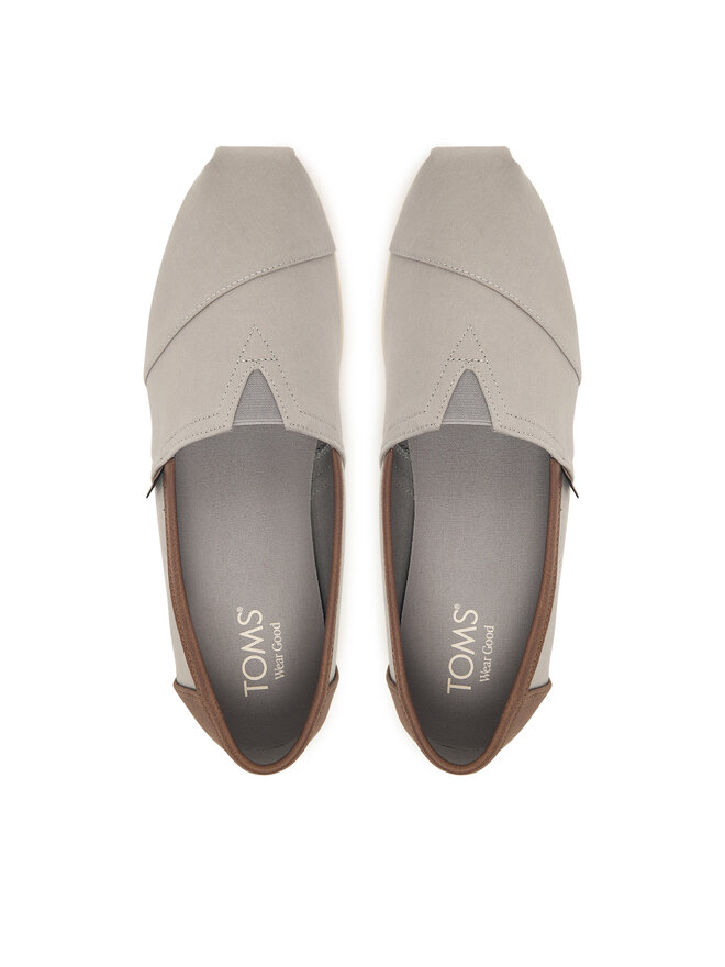 Toms Туфлі Toms Alpargata 10020888 Сірий