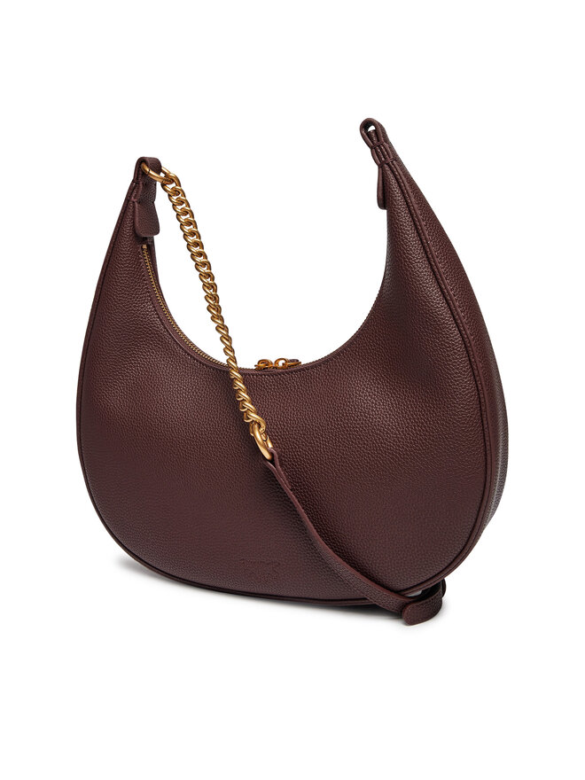 PINKO Torbica PINKO Brioche Hobo Classic AI 24-25 PLTT 101526 A29Q Smeđa