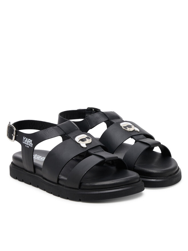 Karl Lagerfeld Kids Szandál Karl Lagerfeld Kids Z30372 S Fekete
