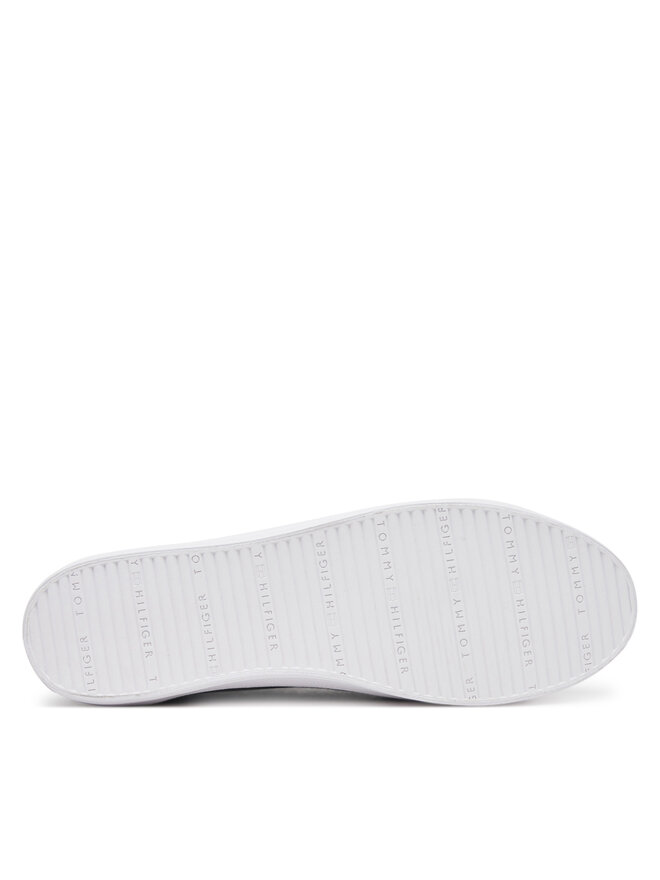 Tommy Hilfiger Sportcipők Tommy Hilfiger Vulc Canvas Lace Up Sneaker FW0FW08647 Sötétkék