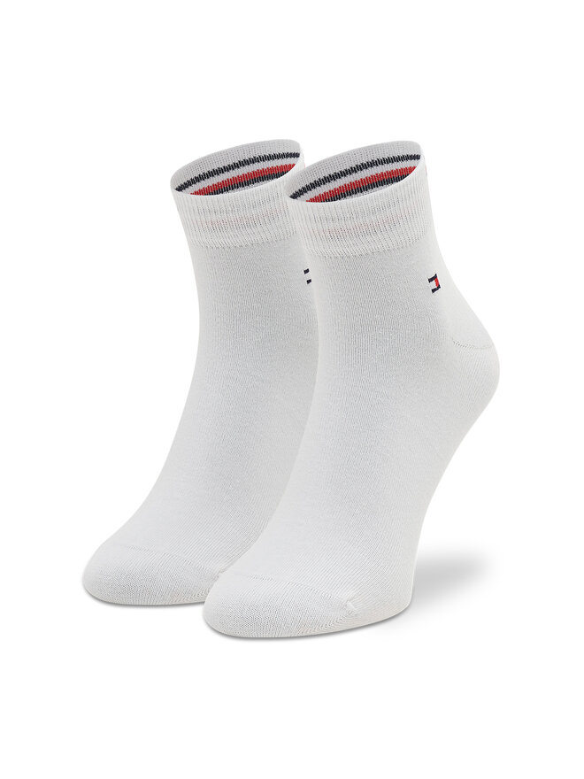 Tommy Hilfiger Σετ 2 ζευγάρια κοντές κάλτσες unisex Tommy Hilfiger 342025001 Λευκό