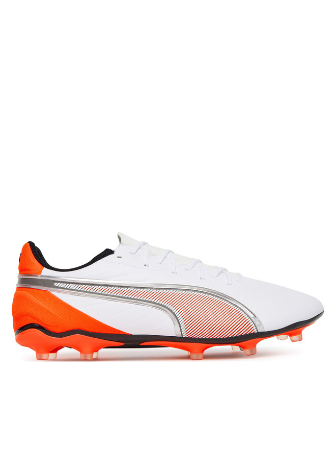 Puma Ποδοσφαιρικά Παπούτσια Puma King Match Fg/Ag 108832 01 Λευκό